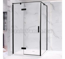 Душевой уголок Bravat Blackline 120х80х195, L