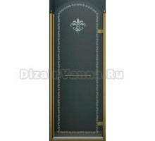 Душевая дверь в нишу Cezares Retro A B1 90 CP Br R