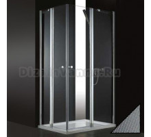 Душевой уголок Cezares Elena AH2 120/100 P Cr R