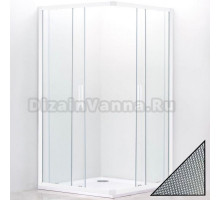 Душевой уголок Cezares Relax AH-2-120/80-P-Bi стекло punto