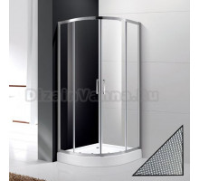Душевой уголок Cezares Molveno R 2 80 P Cr стекло punto