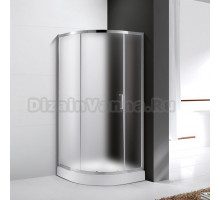 Душевой уголок Cezares Molveno R 1 100 P Cr стекло punto