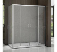 Душевой уголок Good Door Latte WTW-TD+SP-100-G-WE 150х100