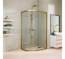 Душевой уголок Kubele DE018RBL-CLN-BR-90х85х200