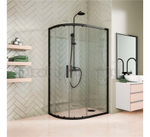Душевой уголок Kubele DE018RBG-CLN-BLMT-100х80х200