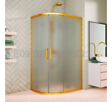 Душевой уголок Kubele DE018RBL-MAT-BR-110х90х200