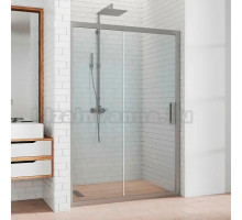 Душевая дверь в нишу Kubele DE019D2-CLN-MT 175 см, профиль матовый хром