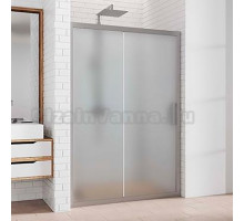 Душевая дверь в нишу Kubele DE019D2-MAT-MT 175 см, профиль матовый хром