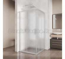 Душевой уголок Kubele DE019SC-MAT-MT 70 см, профиль матовый хром