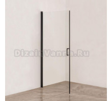 Душевая дверь в нишу Orange E05-100TB 100х190, профиль черный