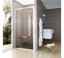 Душевая дверь в нишу Ravak PDOP2-110 Transparent, профиль белый