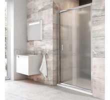 Душевая дверь в нишу Ravak BLDP2-110 Grape, профиль хром