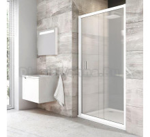 Душевая дверь в нишу Ravak BLDP2-120 Grape, профиль белый