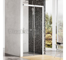 Душевая дверь в нишу Ravak MSD2-110 R Transparent, профиль белый