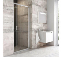 Душевая дверь в нишу Ravak BLDZ2-70 Transparent, профиль хром