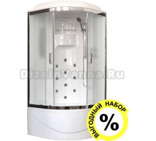 Душевая кабина Royal Bath RB100NRW-C-CH с парогенератором