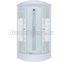 Душевая кабина Triton Стандарт 100х100 А ДН4 узоры