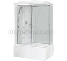 Душевая кабина Royal Bath RB 8120BP3-WT L