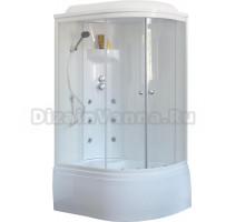 Душевая кабина Royal Bath RB 8120BK3-WT L