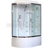 Душевая кабина Royal Bath RB8120BK2-T-CH-R