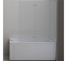 Шторка на ванну Aquanet Alfa 4 NF6222-pivot