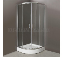 Душевой уголок BelBagno Uno R 2 80 C Cr