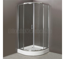 Душевой уголок BelBagno Uno R 2 85 C Cr