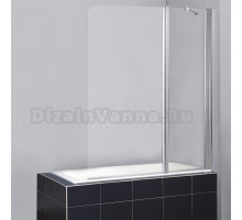 Шторка на ванну BelBagno Sela V 11 120/140 C Cr