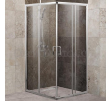 Душевой уголок BelBagno Unique A-2-75/90-C-Cr стекло прозрачное