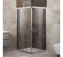 Душевой уголок BelBagno Unique A-2-85/100-C-Cr стекло прозрачное