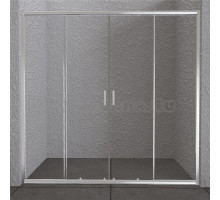 Душевая дверь в нишу BelBagno Unique BF-2-170/200-C-Cr стекло прозрачное