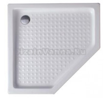 Поддон для душа Cezares Tray 90 см пятиугольный, акриловый