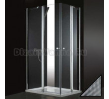 Душевой уголок Cezares Elena AH2 120/90 P Cr L