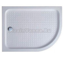 Поддон для душа Cezares Tray R550 100х80 см акриловый L