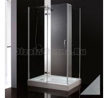 Душевой уголок Cezares Bergamo AH1 90/100 P Cr L