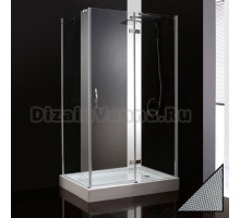 Душевой уголок Cezares Bergamo AH1 90/100 P Cr R