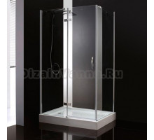 Душевой уголок Cezares Bergamo AH1 100/80 C Cr L