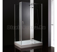 Душевой уголок Cezares Bergamo AH1 100/80 C Cr R