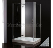 Душевой уголок Cezares Bergamo AH1 120/100 P Cr L