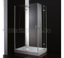 Душевой уголок Cezares Bergamo AH2 100/90 C Cr L