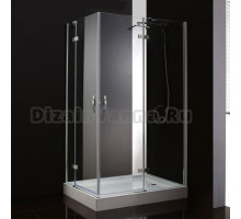 Душевой уголок Cezares Bergamo AH2 100/90 C Cr R