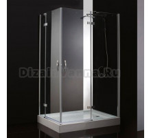 Душевой уголок Cezares Bergamo AH2 120/100 C Cr R