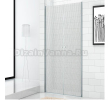 Душевая дверь в нишу Cezares ECO-O-B-2-80-P-Cr стекло punto