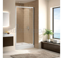 Душевая дверь в нишу Cezares ECO-O-BA-1-90-C-Cr стекло прозрачное