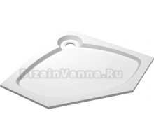 Поддон для душа Cezares Tray P 90 пятиугольный