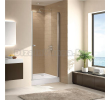Душевая дверь в нишу Cezares Eco O B-1-60-C-Cr стекло прозрачное