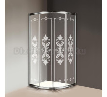 Душевой уголок Cezares Giubileo R2 80 scorrevole CP Cr