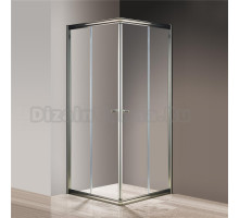Душевой уголок Cezares Giubileo-A-2-80 прозрачное стекло, бронза