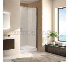 Душевая дверь в нишу Cezares ECO-O-B-1-75-P-Cr стекло punto