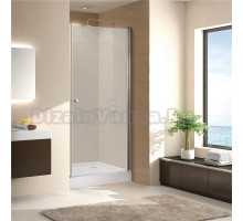 Душевая дверь в нишу Cezares ECO-O-B-1-85-P-Cr стекло punto